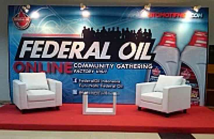 Komunitas Roda Dua Kunjungi Fasilitas Produksi Federal Oil