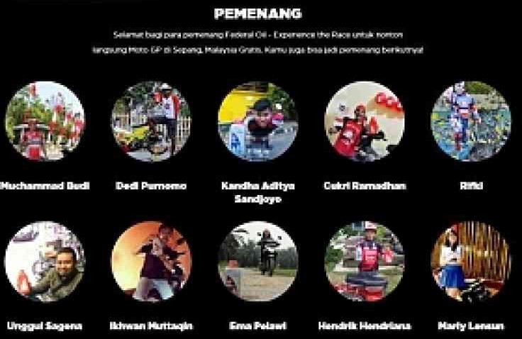 Ini Sepuluh Pemenang Experience The Race, Masih Dicari 15 Pemenang Lagi Untuk Nonton MotoGP Malaysia