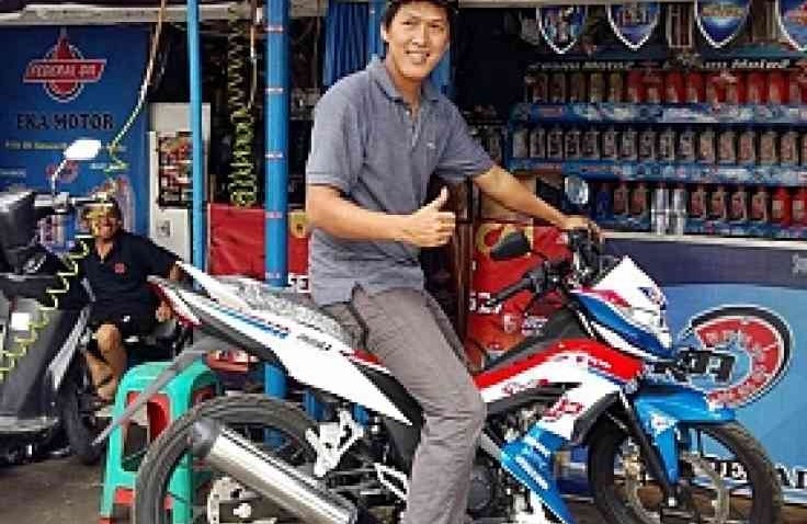 Honda Sonic 150 Livery Federal Oil Gresini Moto2 Untuk Juara Nasional Display Contest