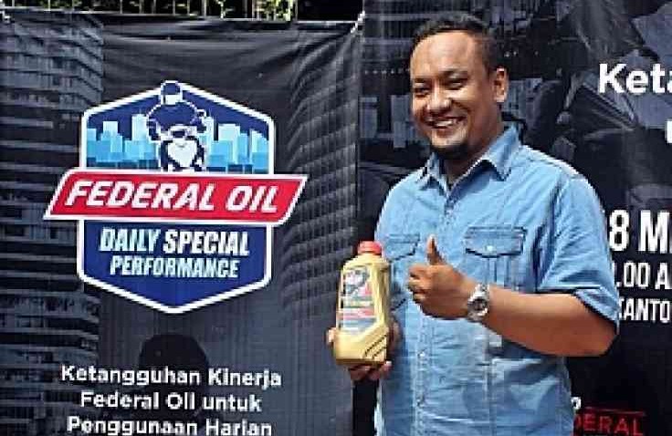 Ini Yang Dirasakan Billy Setelah Pakai Oli Motor Federal Racing