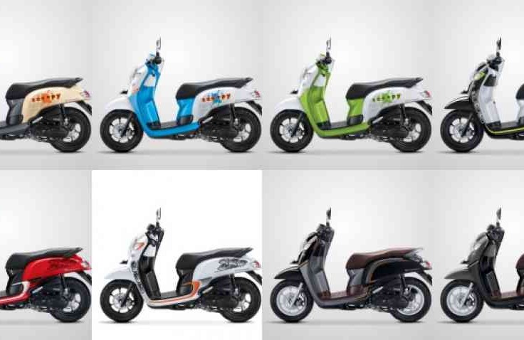 Ini 8 Warna Menarik dari All New Honda Scoopy