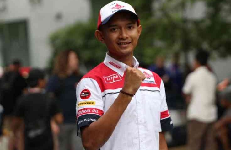 Jelang Debutnya di Federal Oil Gresini Moto2, Ini Pesan Dimas Ekky Pratama 