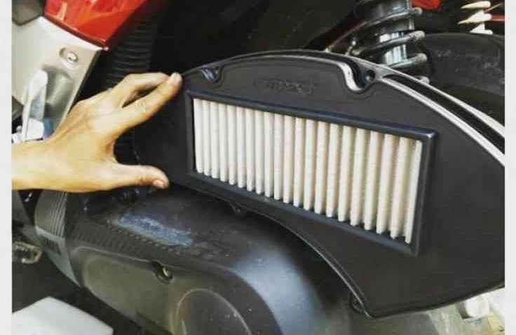 Cara Membersihkan Filter Udara Motor Matik