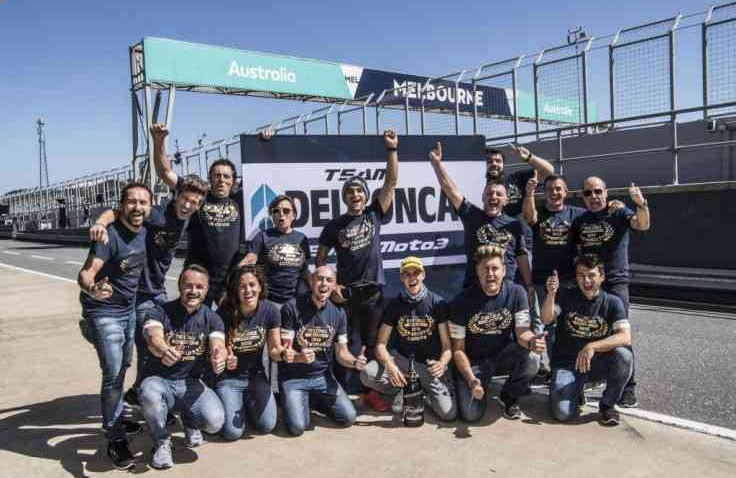 Tim Del Conca Gresini Moto3 Juara Tim 2018