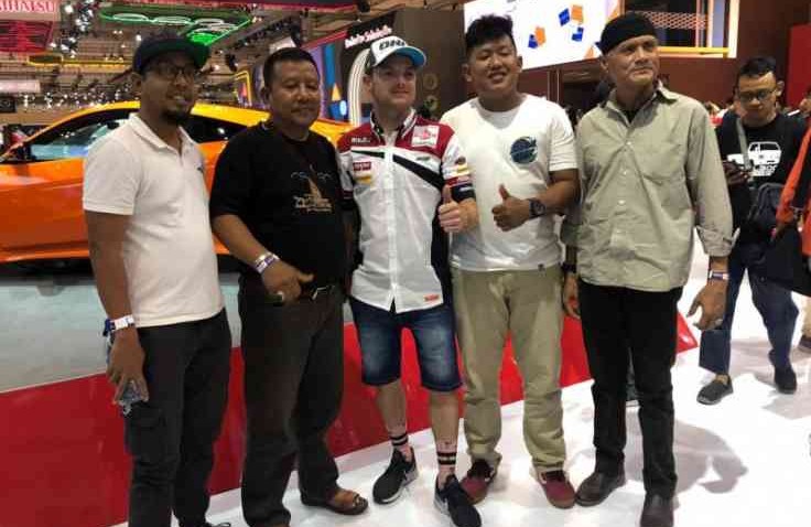 Pebalap Moto2 Sam Lowes Temui Penggemarnya di GIIAS 2019