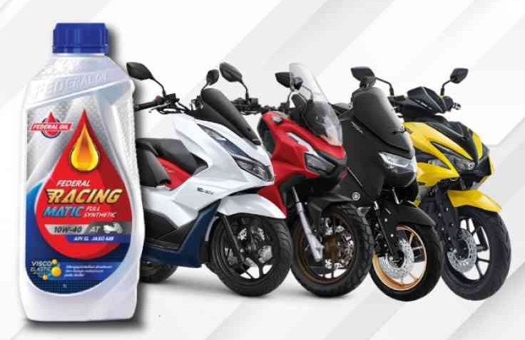 Buat Motor Matic Premiummu Makin Nyaman, Gunakan Saja Federal Racing Matic