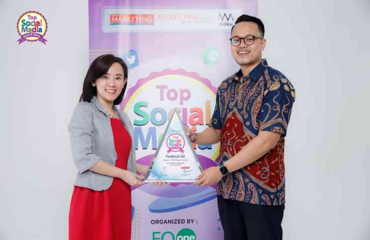 Mampu Pertahankan Sentimen Positif di Digital, Federal Oil™ Kembali Raih Social Media Award 2024