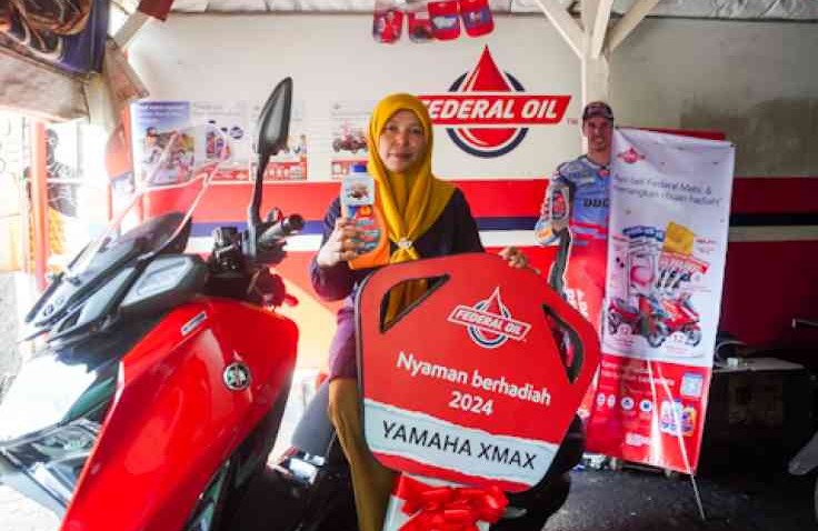 Beli Oli Dapat Motor? Cuma di Nyaman Berhadiah Federal Oil™